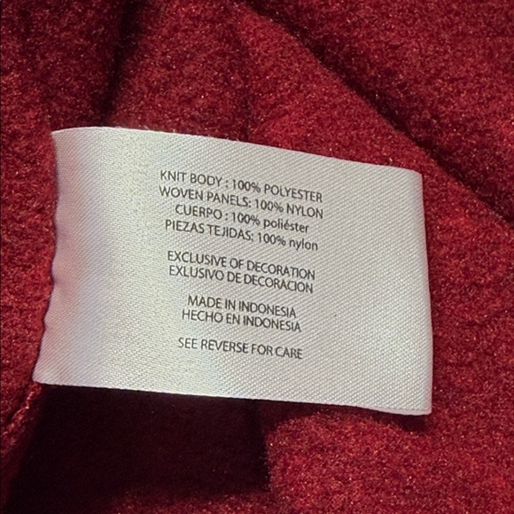 Eddie Bauer Red Quarter-Zip Pullover L - Picture 7 of 9